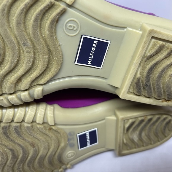 Tommy‎ Hilfiger TWheat-M Pink Rain/Snow Duck Boot Size 9M - Picture 10 of 15